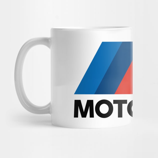 BMW M Motorrad Motorcycle Tee by tushalb